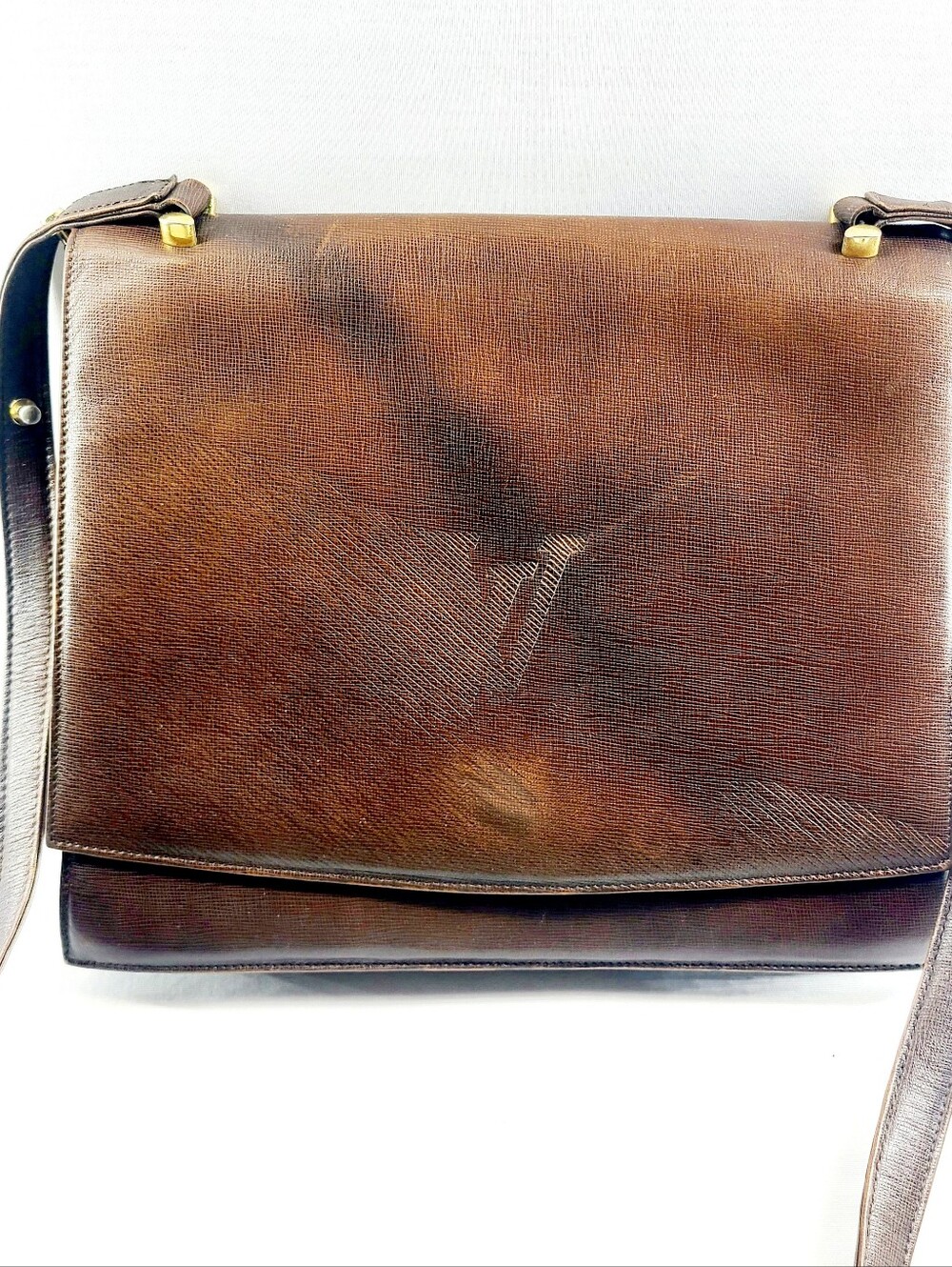Louis Vuitton Opera Leather Shoulder Bag
